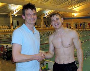 Fraser starts his Commonwealth Games Challenge in the pool